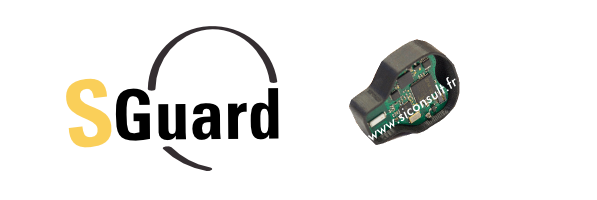 SGuard : Capteur de température, choc et vibration.